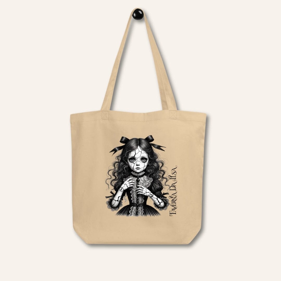 Haunted Doll Eco Tote Bag I Taverna da Ilsa Collection Caipora Books 