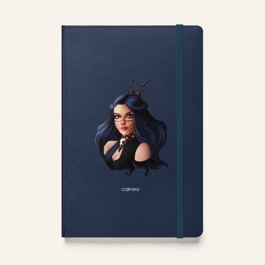 Witch Carolina Magical Lined Hardcover Bound Notebook Notebook Caipora Books 