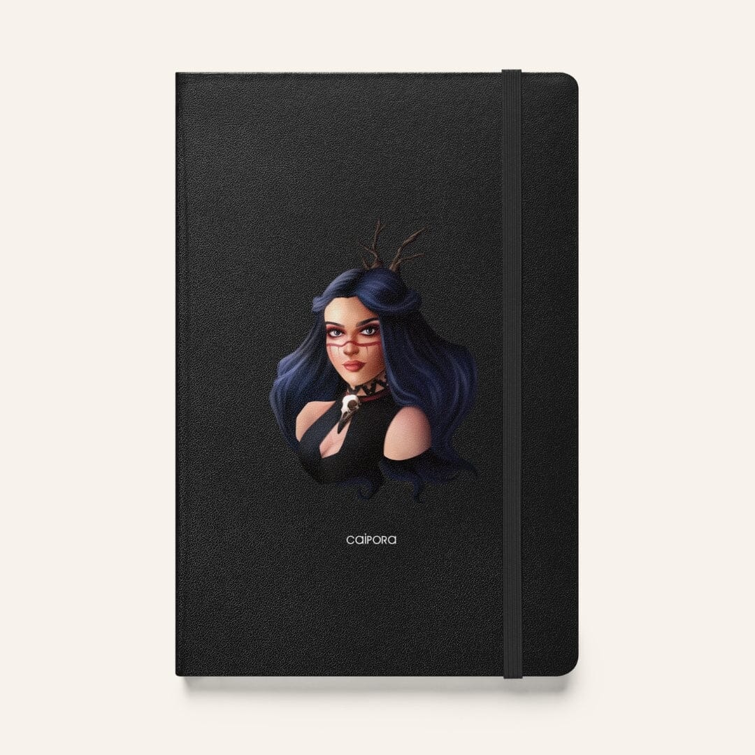 Witch Carolina Magical Lined Hardcover Bound Notebook Notebook Caipora Books 