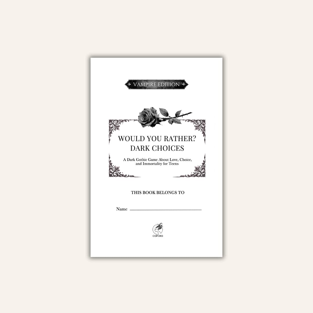 Would You Rather I Dark Choices I Vampire Edition Caipora Books 