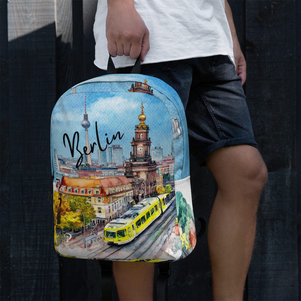 Quirky Berlin Backpack Caipora Books 