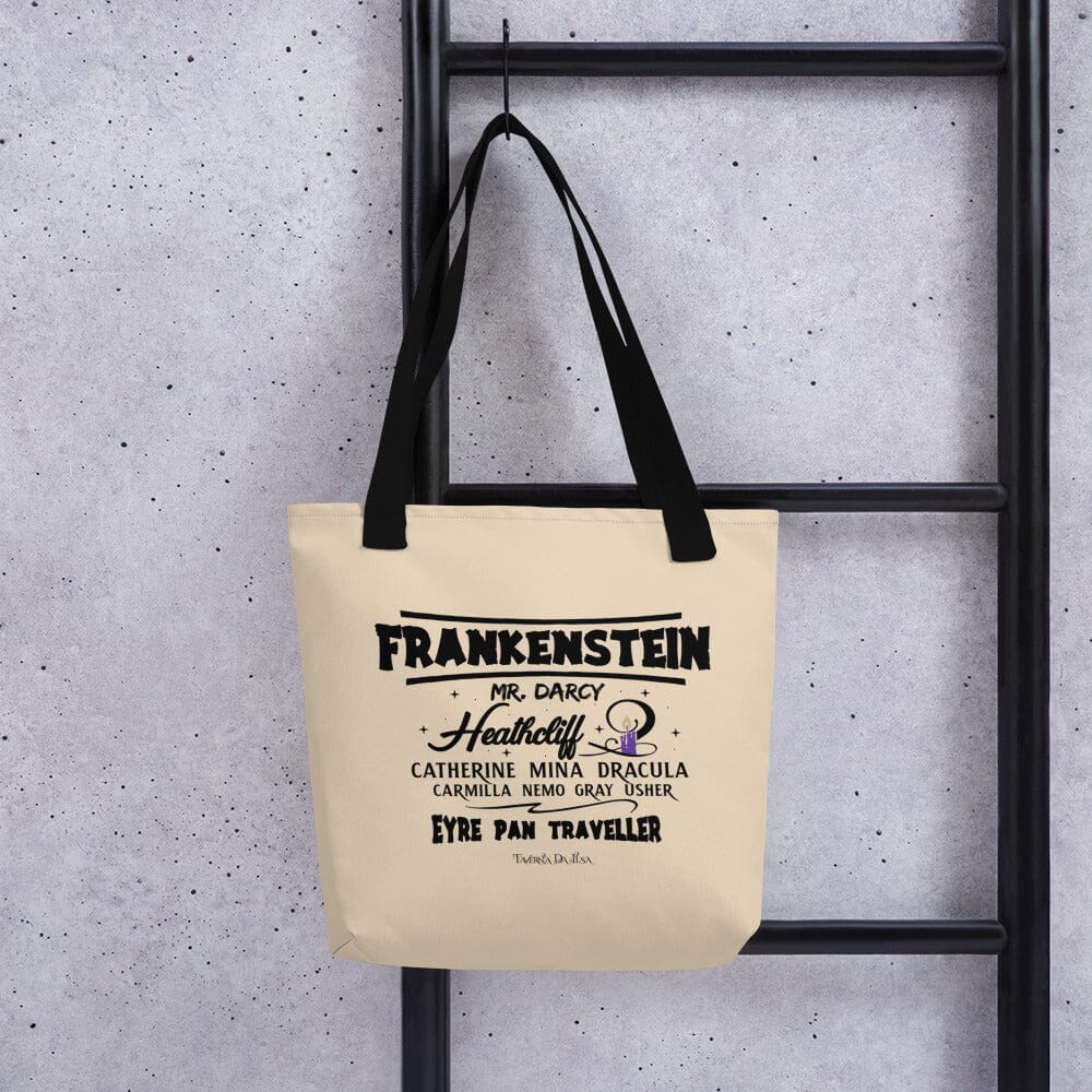 Frankenstein's Ethnic Bag I Taverna da Ilsa Dark Academia Aesthetic I Gothic Totebag Taverna da Ilsa 